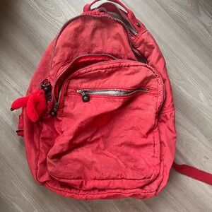 Red Kippling Laptop Backpack!